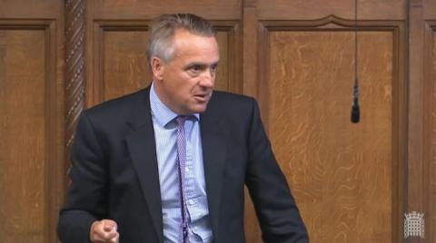 Sir Charles Walker MP speaking in the House of Commons