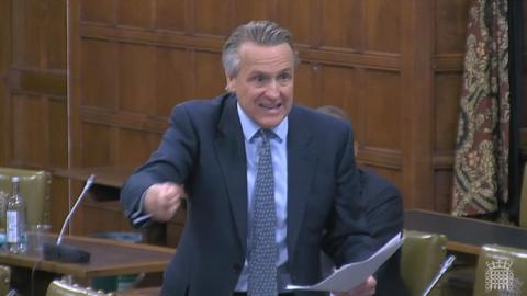 Sir Charles Walker MP speaking in Westminster Hall